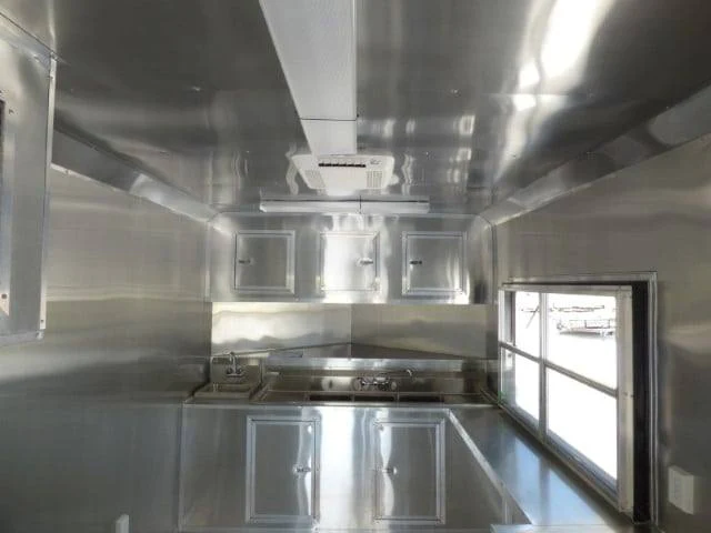 Concession Trailer 8.5 X 22 Black - Food Event Catering