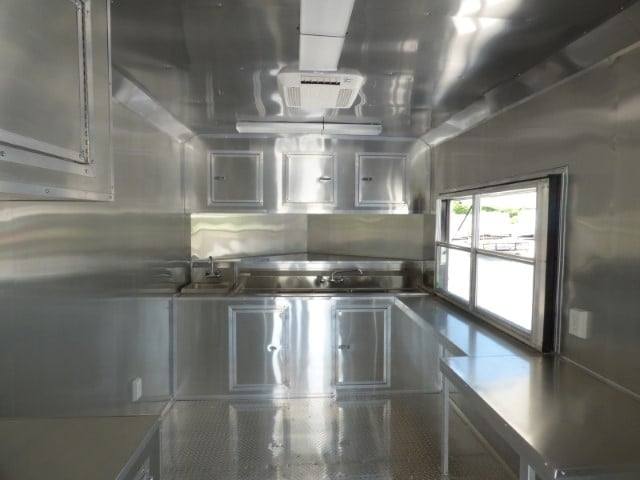 Concession Trailer 8.5 X 22 Black - Food Event Catering