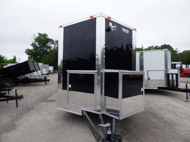 Concession Trailer 8.5 X 22 Black - Food Event Catering