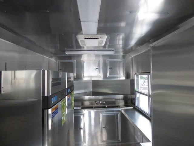 Concession Trailer 8.5 X 22 Black - Food Event Catering
