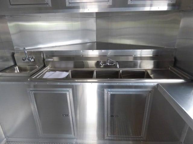 Concession Trailer 8.5 X 22 Black - Food Event Catering