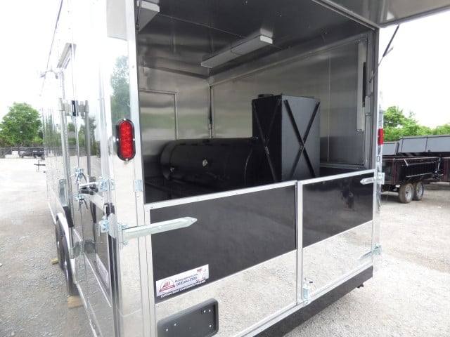 Concession Trailer 8.5 X 22 Black - Food Event Catering