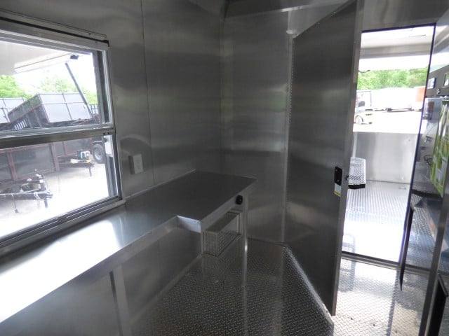 Concession Trailer 8.5 X 22 Black - Food Event Catering