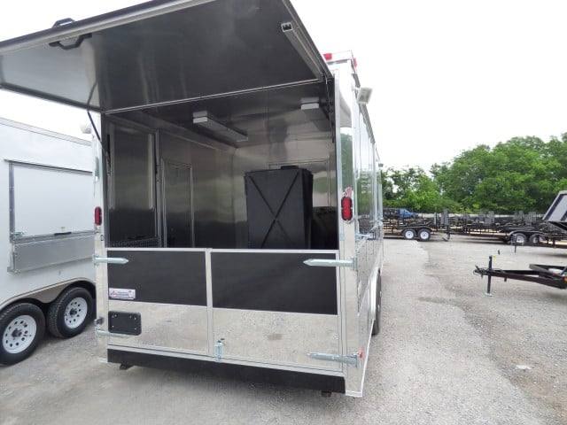 Concession Trailer 8.5 X 22 Black - Food Event Catering