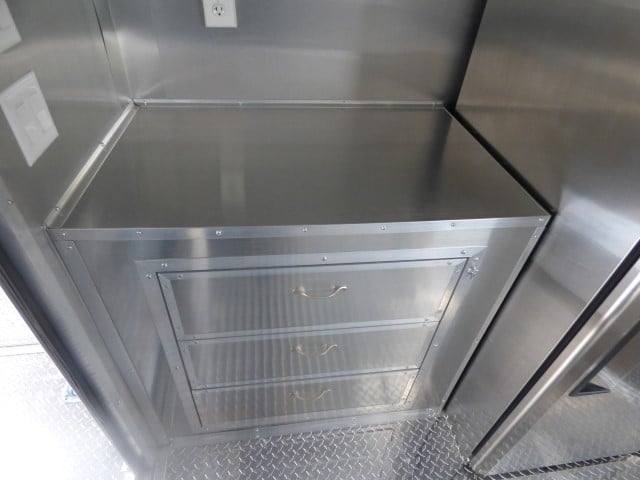 Concession Trailer 8.5 X 22 Black - Food Event Catering