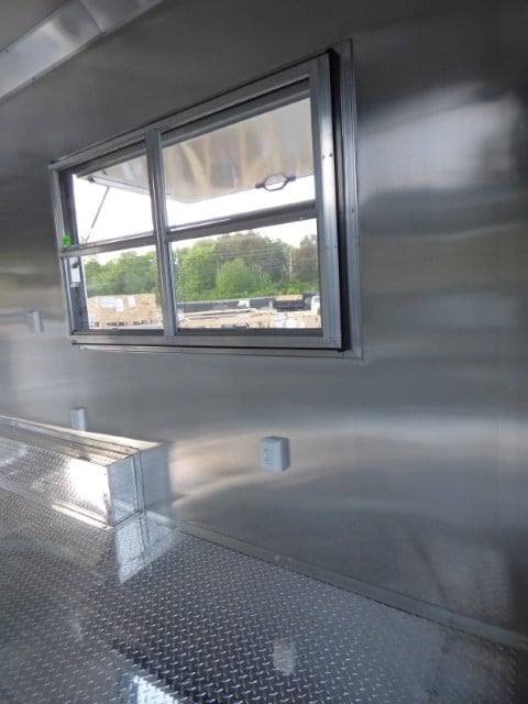 Concession Trailer 8.5 X 22 White - Food Event Catering