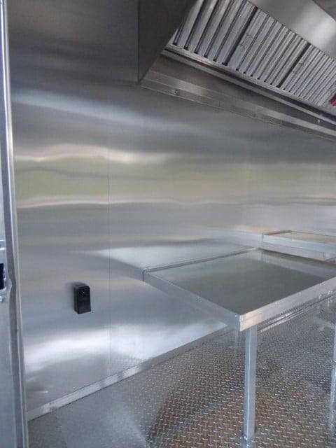 Concession Trailer 8.5 X 22 White - Food Event Catering