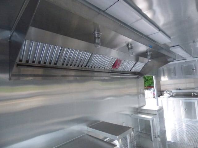 Concession Trailer 8.5 X 22 White - Food Event Catering