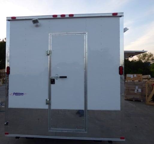 Concession Trailer 8.5 X 22 White - Food Event Catering