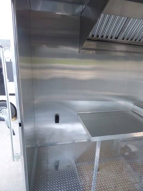 Concession Trailer 8.5 X 22 White - Food Event Catering