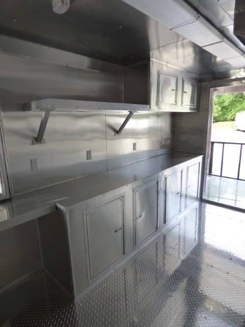 1057-concession-trailer-8.5-x-24-red-bbq-event-catering-10.jpg Concession Trailer 8.5 X 24 Red - BBQ Event Catering
