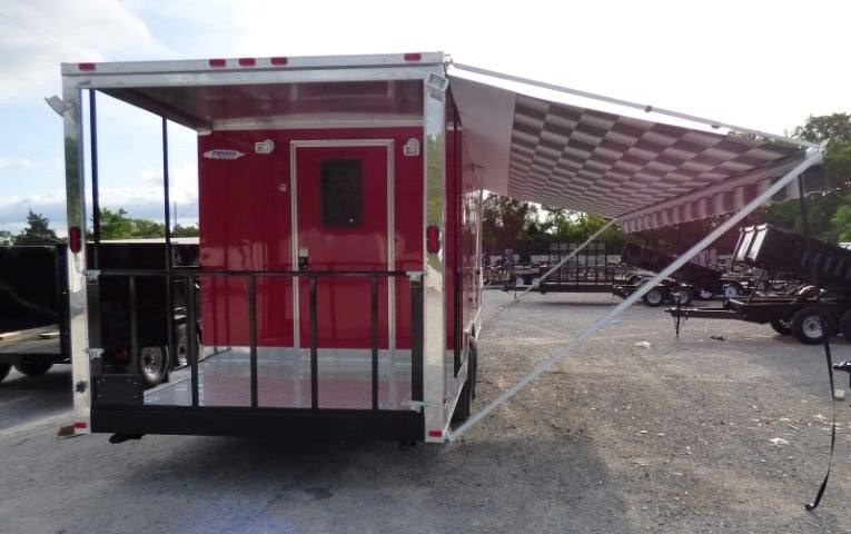 1057-concession-trailer-8.5-x-24-red-bbq-event-catering-16.jpg Concession Trailer 8.5 X 24 Red - BBQ Event Catering