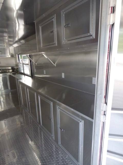 1057-concession-trailer-8.5-x-24-red-bbq-event-catering-5.jpg Concession Trailer 8.5 X 24 Red - BBQ Event Catering