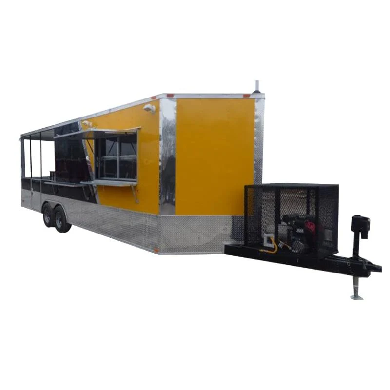 1059-concession-trailer-8.5-x-24-yellow-bbq-food-event-catering-1.webp Concession Trailer 8.5 X 24 Yellow - BBQ Food Event Catering