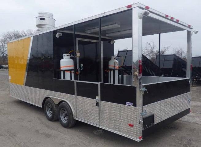 1059-concession-trailer-8.5-x-24-yellow-bbq-food-event-catering-45.jpg Concession Trailer 8.5 X 24 Yellow - BBQ Food Event Catering