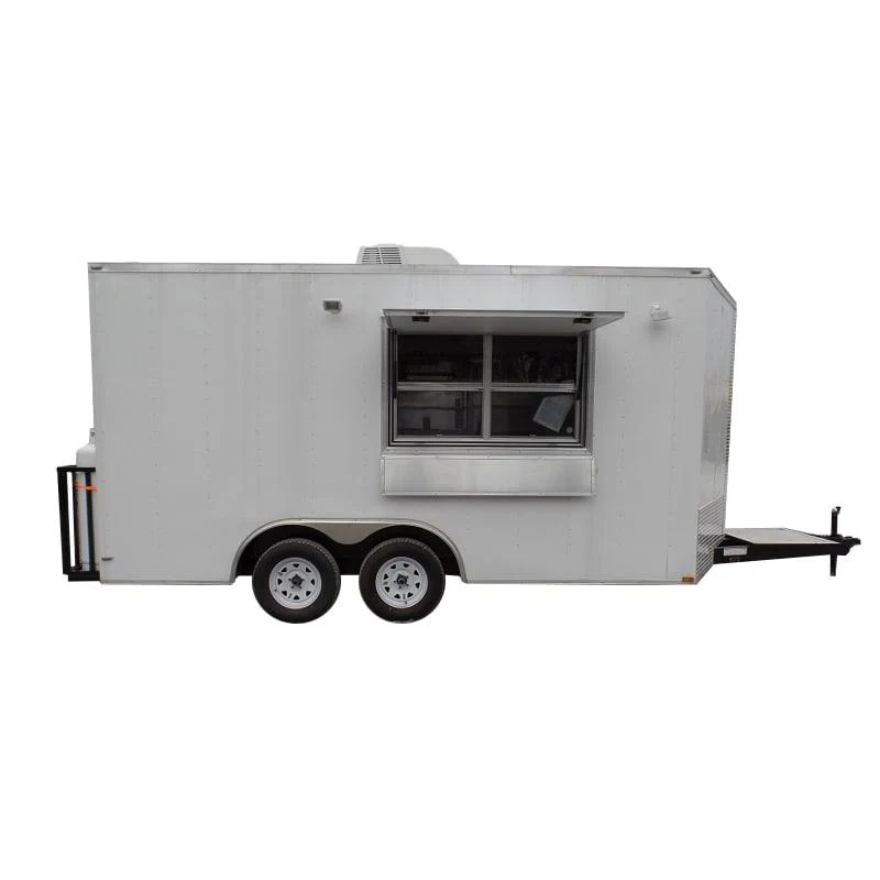 106-8.5-x-16-concession-food-trailer-white-event-catering-1.webp 8.5' x 16' Concession Food Trailer White Event Catering