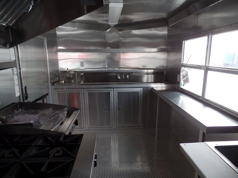 106-8.5-x-16-concession-food-trailer-white-event-catering-15.jpg 8.5' x 16' Concession Food Trailer White Event Catering