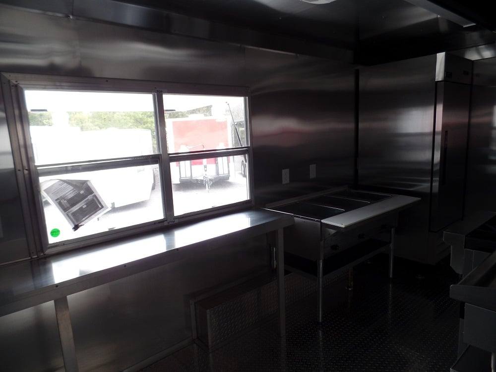 106-8.5-x-16-concession-food-trailer-white-event-catering-16.jpg 8.5' x 16' Concession Food Trailer White Event Catering