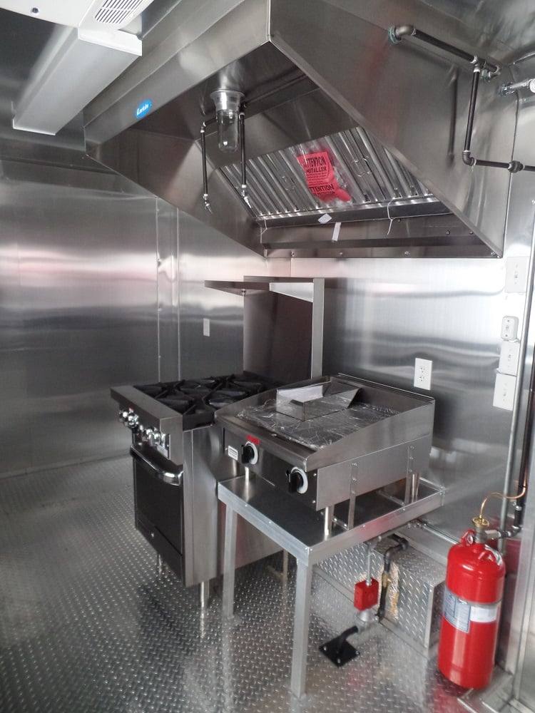 106-8.5-x-16-concession-food-trailer-white-event-catering-20.jpg 8.5' x 16' Concession Food Trailer White Event Catering