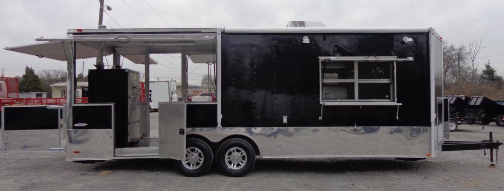 1060-concession-trailer-8.5-x-24-black-bbq-food-event-catering-11.jpg Concession Trailer 8.5 x 24' Black BBQ Food Event Catering