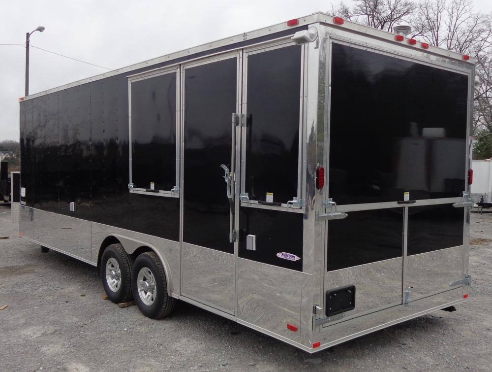 1060-concession-trailer-8.5-x-24-black-bbq-food-event-catering-14.jpg Concession Trailer 8.5 x 24' Black BBQ Food Event Catering