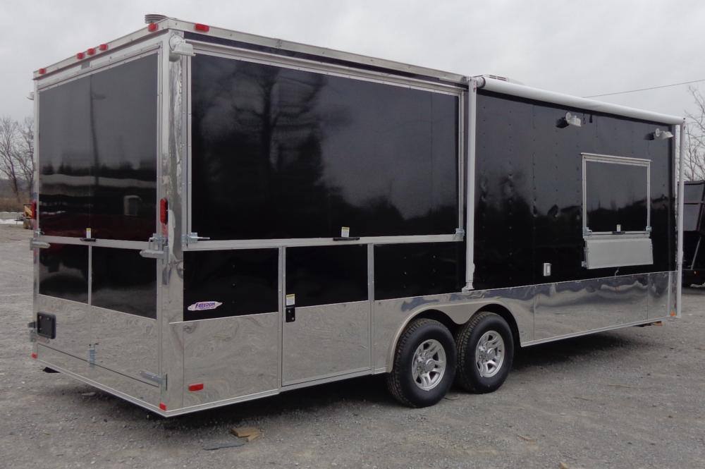 1060-concession-trailer-8.5-x-24-black-bbq-food-event-catering-18.jpg Concession Trailer 8.5 x 24' Black BBQ Food Event Catering