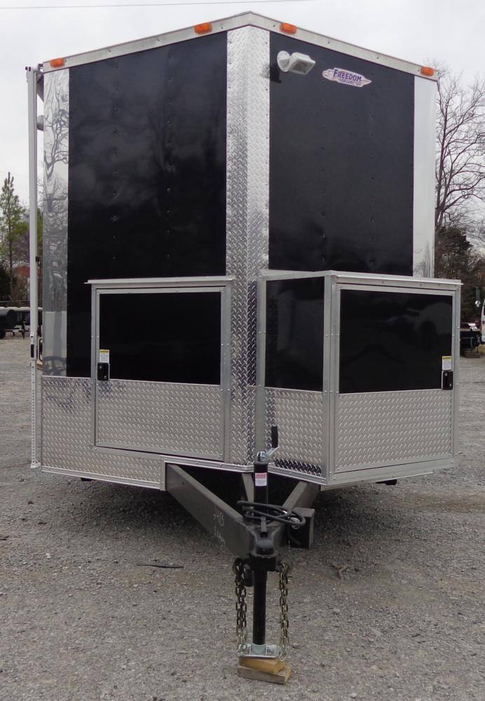 1060-concession-trailer-8.5-x-24-black-bbq-food-event-catering-3.jpg Concession Trailer 8.5 x 24' Black BBQ Food Event Catering