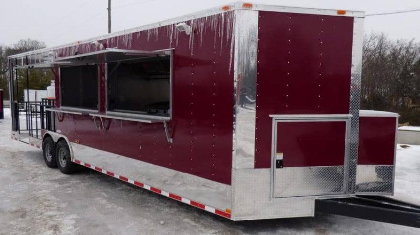 Concession Trailer 8.5 X 30 Brandywine - BBQ Event Catering