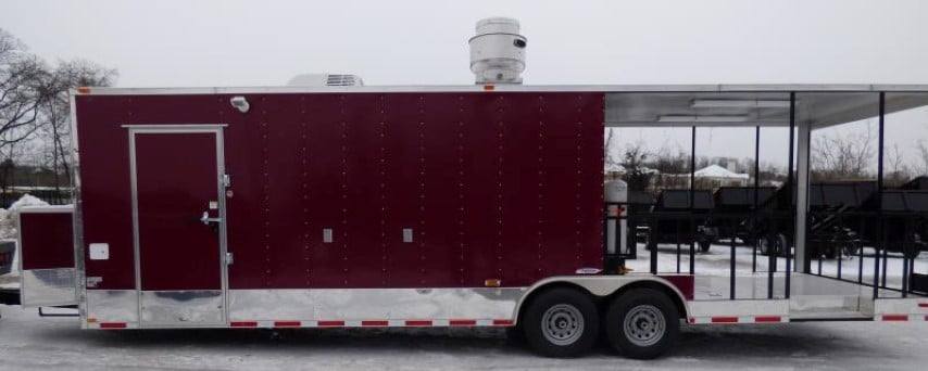 Concession Trailer 8.5 X 30 Brandywine - BBQ Event Catering