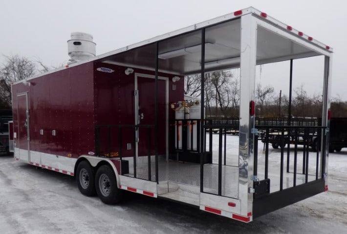 Concession Trailer 8.5 X 30 Brandywine - BBQ Event Catering