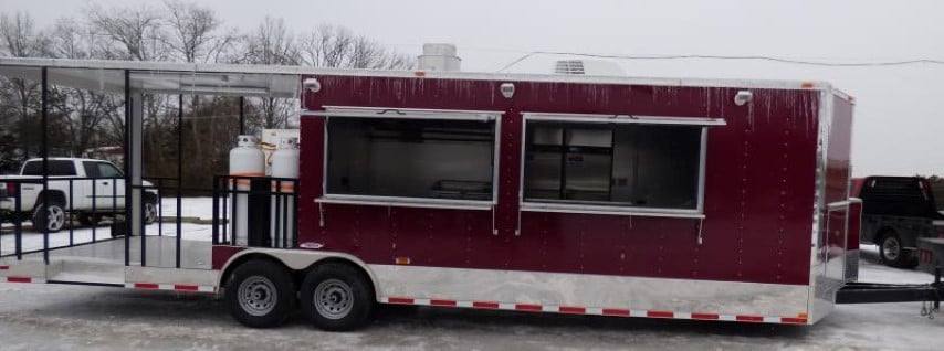 Concession Trailer 8.5 X 30 Brandywine - BBQ Event Catering