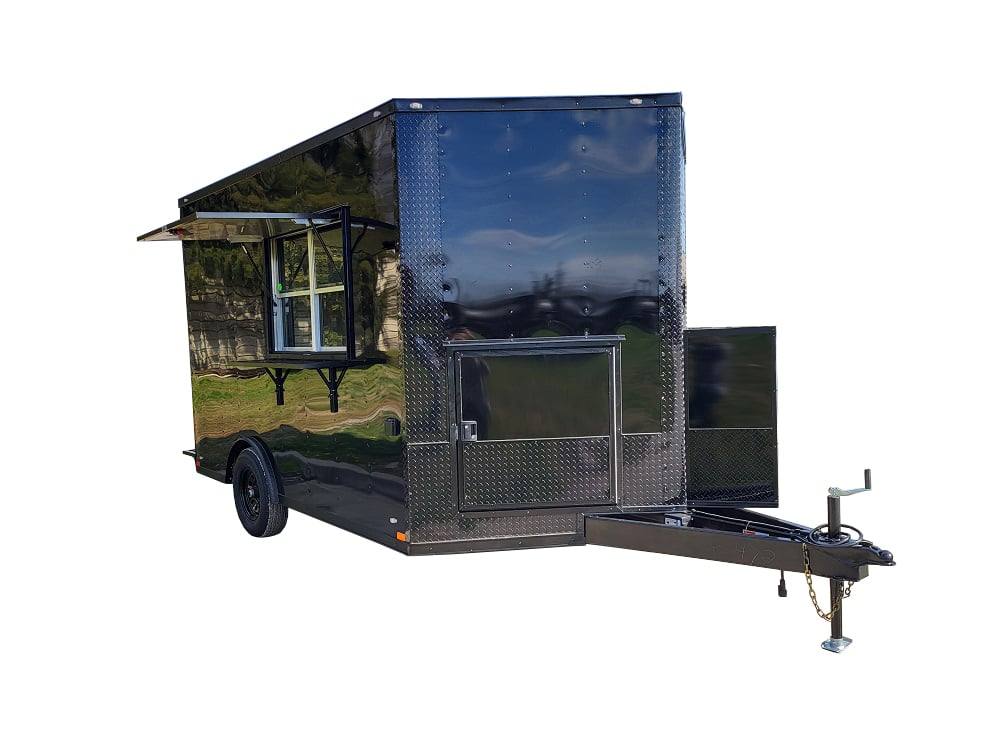1064-concession-trailer-8.5-x-12-black-food-event-catering-1.jpg Concession Trailer 8.5' X 12' Black Food Event Catering