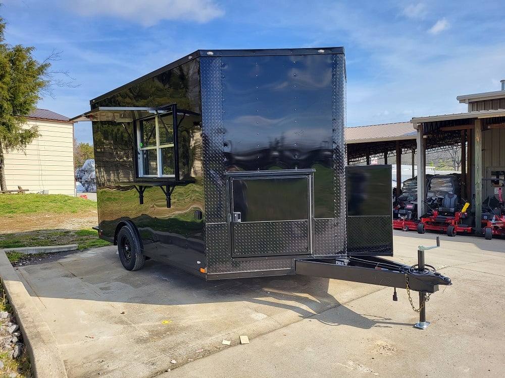 1064-concession-trailer-8.5-x-12-black-food-event-catering-2.jpg Concession Trailer 8.5' X 12' Black Food Event Catering