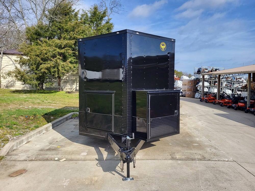 1064-concession-trailer-8.5-x-12-black-food-event-catering-3.jpg Concession Trailer 8.5' X 12' Black Food Event Catering