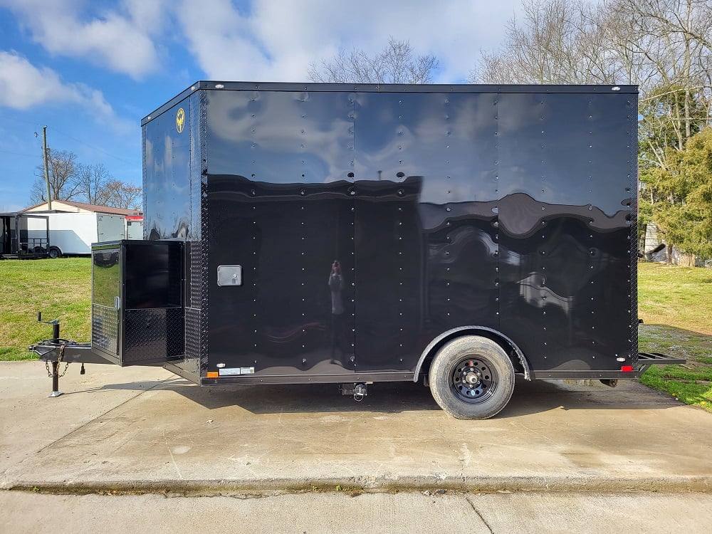1064-concession-trailer-8.5-x-12-black-food-event-catering-5.jpg Concession Trailer 8.5' X 12' Black Food Event Catering
