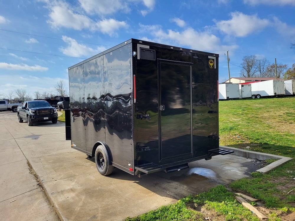 1064-concession-trailer-8.5-x-12-black-food-event-catering-6.jpg Concession Trailer 8.5' X 12' Black Food Event Catering