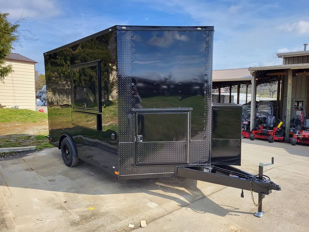 1064-concession-trailer-8.5-x-12-black-food-event-catering-9.jpg Concession Trailer 8.5' X 12' Black Food Event Catering