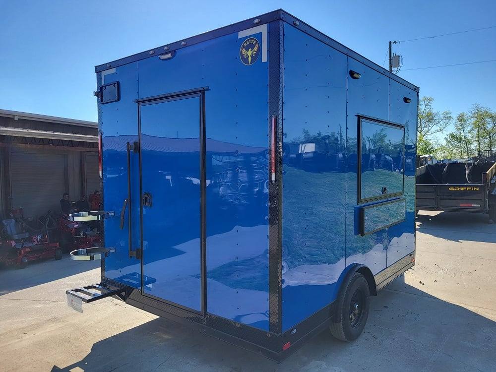 1065-concession-trailer-8.5-x-12-blue-food-event-catering-11.jpg Concession Trailer 8.5' X 12' Blue Food Event Catering