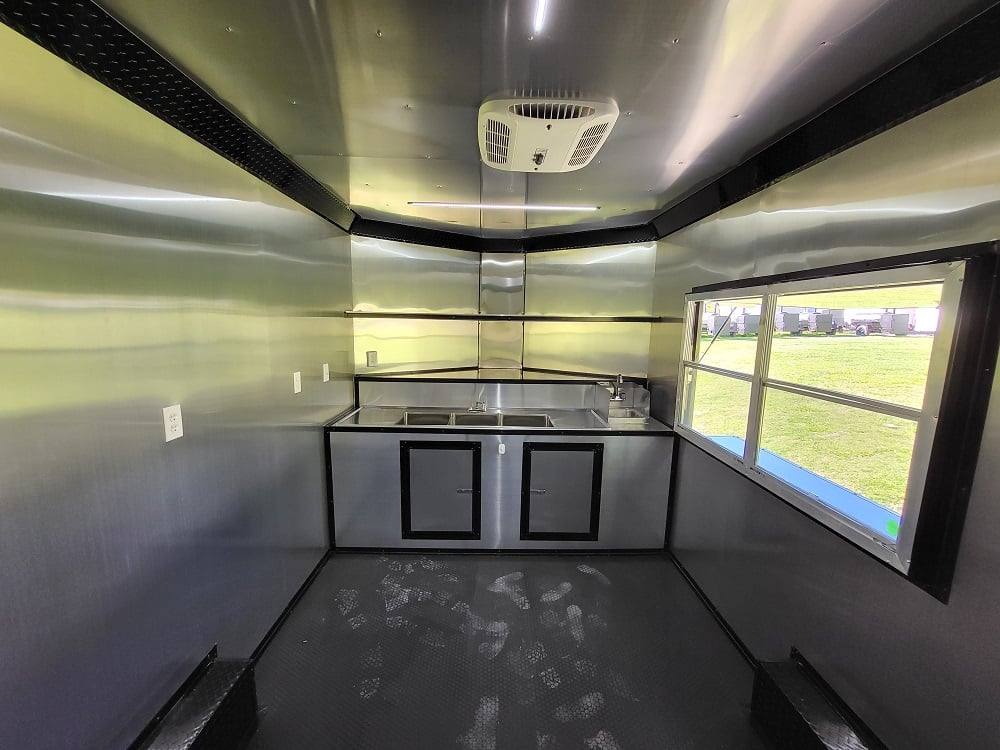 1065-concession-trailer-8.5-x-12-blue-food-event-catering-17.jpg Concession Trailer 8.5' X 12' Blue Food Event Catering