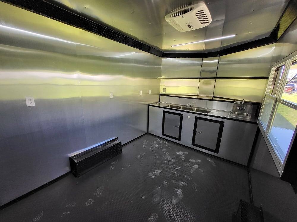 1065-concession-trailer-8.5-x-12-blue-food-event-catering-18.jpg Concession Trailer 8.5' X 12' Blue Food Event Catering