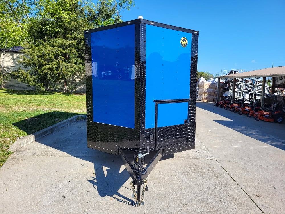 1065-concession-trailer-8.5-x-12-blue-food-event-catering-5.jpg Concession Trailer 8.5' X 12' Blue Food Event Catering