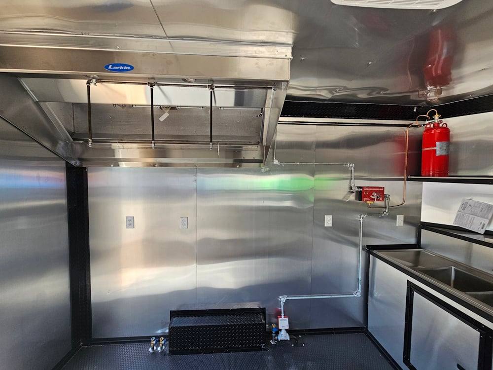 1066-concession-trailer-8.5-x-12-white-w-blackout-food-event-catering-23.jpg Concession Trailer 8.5' X 12' White W Blackout Food Event Catering