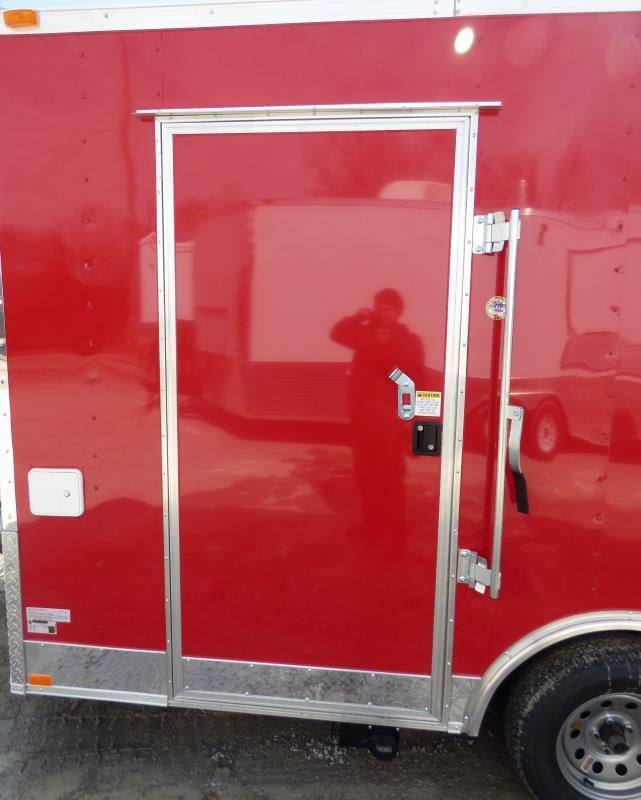 Concession Trailer 8.5' X 14' Red - Food Event Catering