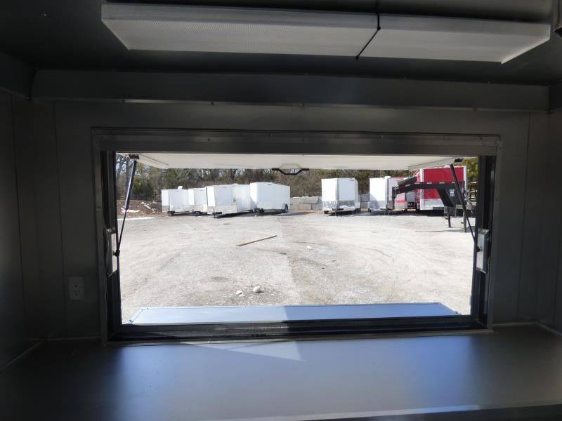 Concession Trailer 8.5' X 14' Red - Food Event Catering