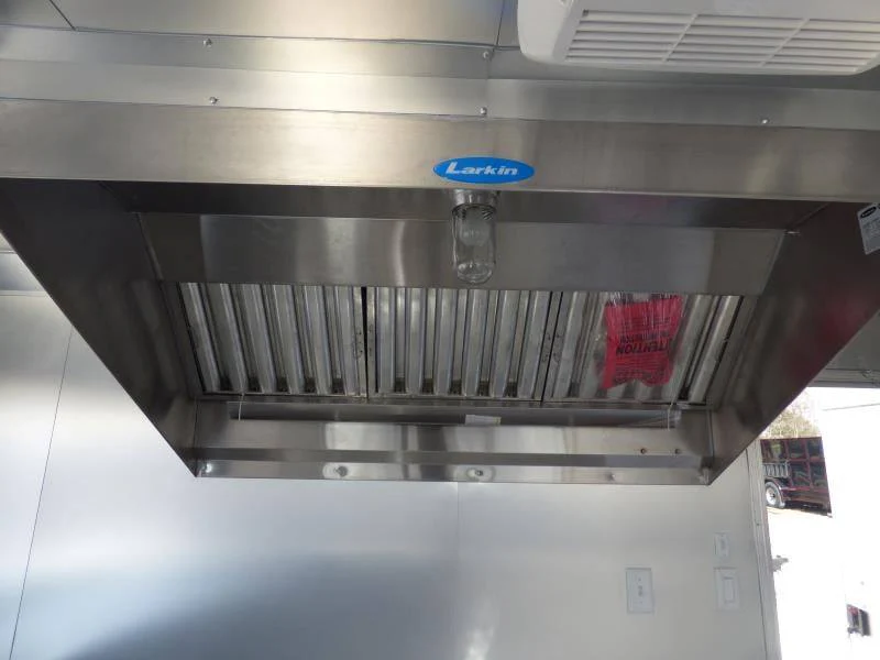 Concession Trailer 8.5' X 14' Red - Food Event Catering