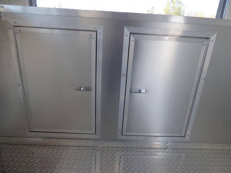 Concession Trailer 8.5' X 14' Red - Food Event Catering