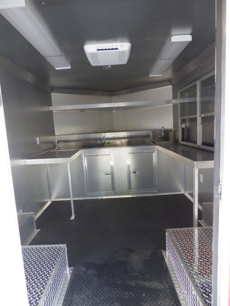 1069-concession-trailer-8.5-x-14-red-bbq-food-catering-event-18.jpg Concession Trailer 8.5' x 14' Red BBQ Food Catering Event