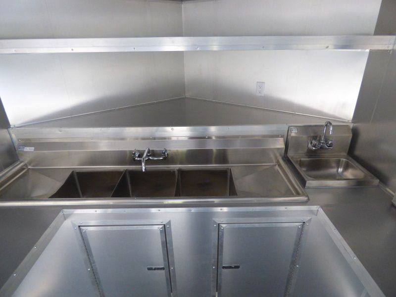 1069-concession-trailer-8.5-x-14-red-bbq-food-catering-event-20.jpg Concession Trailer 8.5' x 14' Red BBQ Food Catering Event