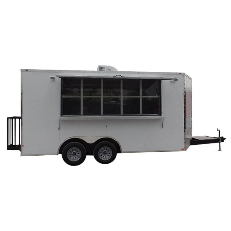 107-8.5-x-16-concession-food-trailer-white-event-catering-1.webp 8.5' x 16' Concession Food Trailer White Event Catering