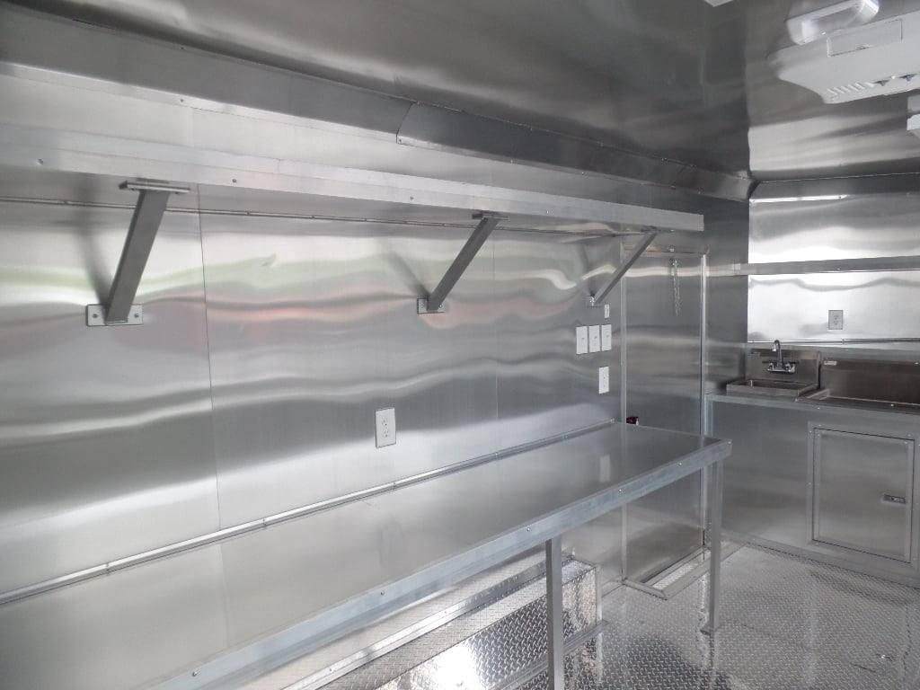 107-8.5-x-16-concession-food-trailer-white-event-catering-13.jpg 8.5' x 16' Concession Food Trailer White Event Catering